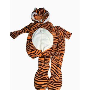 Old Navy Toddler Tiger Halloween Costume 2T-3T Polyester Blend Animal Print